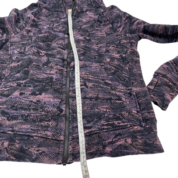 Lululemon Scuba Hoodie IV Rip Wave Purple Thunder Purple Size 8 - Picture 8 of 9